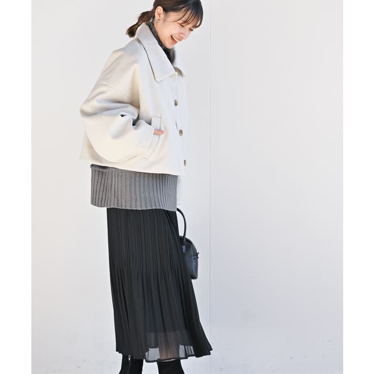 フェイクウールショートコート | rps | 詳細画像5 