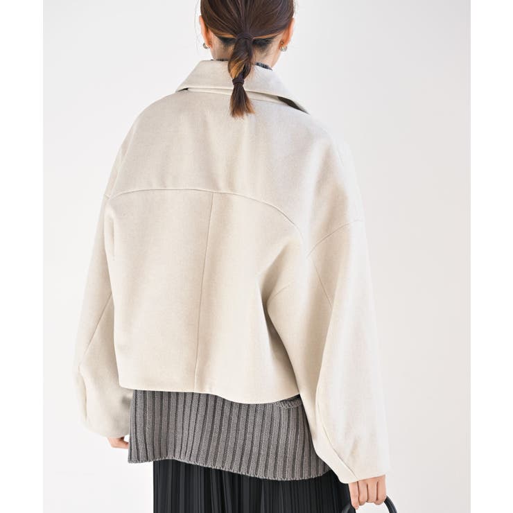 フェイクウールショートコート | rps | 詳細画像8 
