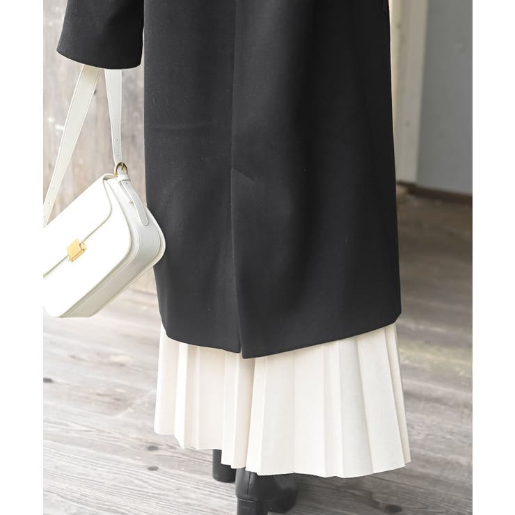 ノーカラーロングコート | rps | 詳細画像20 