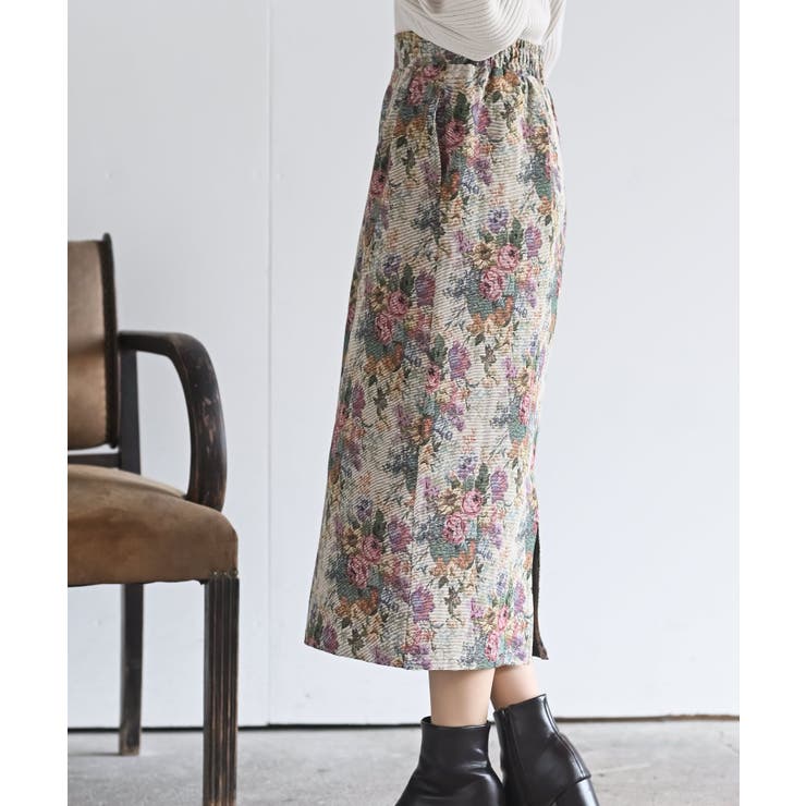 ゴブランタイトスカート | rps | 詳細画像6 