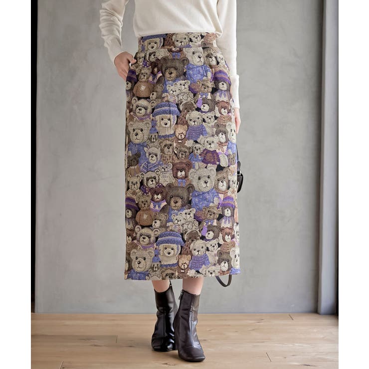 ブラウン | ゴブランタイトスカート | rps