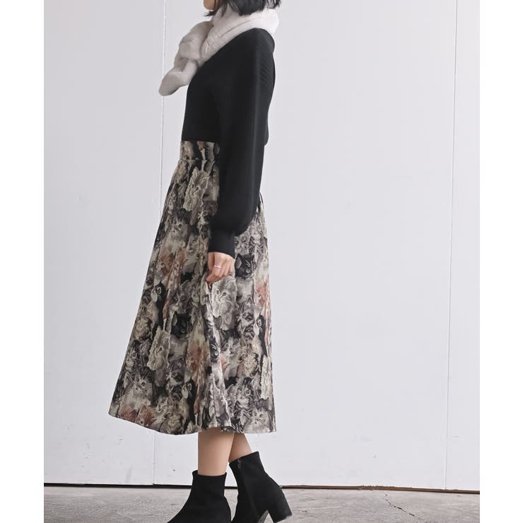 ゴブランＡラインスカート | rps | 詳細画像14 