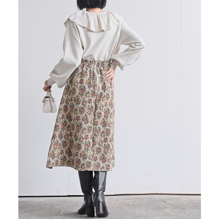 ゴブランＡラインスカート | rps | 詳細画像4 