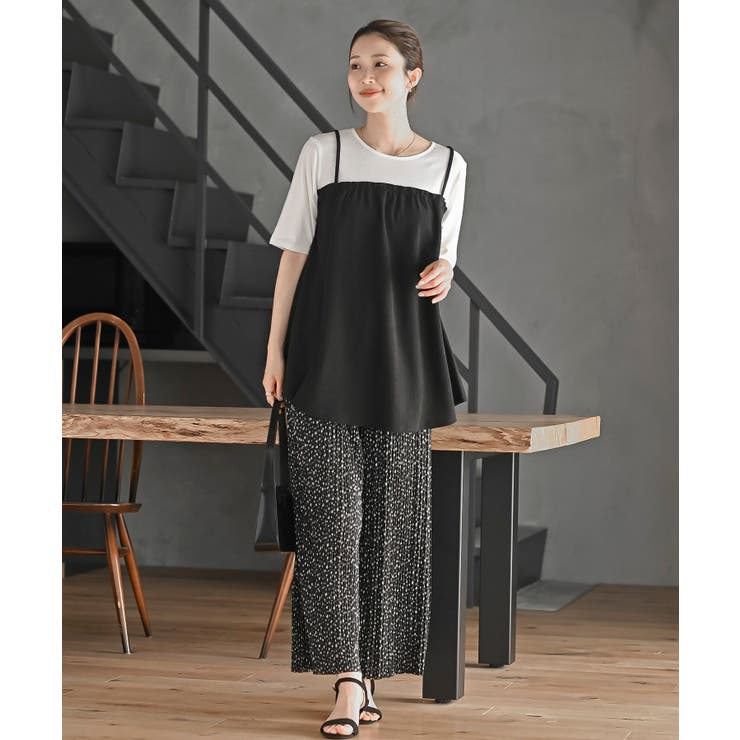 楊柳キャミドッキングＴシャツ | rps | 詳細画像2 