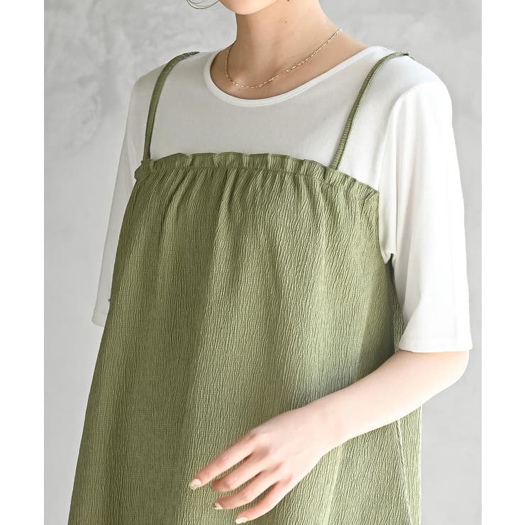 楊柳キャミドッキングＴシャツ | rps | 詳細画像23 