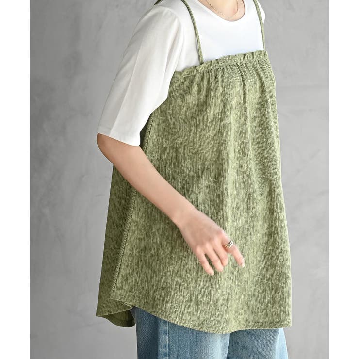 楊柳キャミドッキングＴシャツ | rps | 詳細画像25 