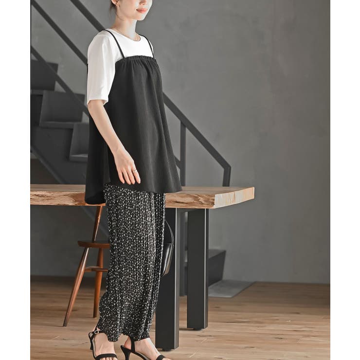 楊柳キャミドッキングＴシャツ | rps | 詳細画像5 