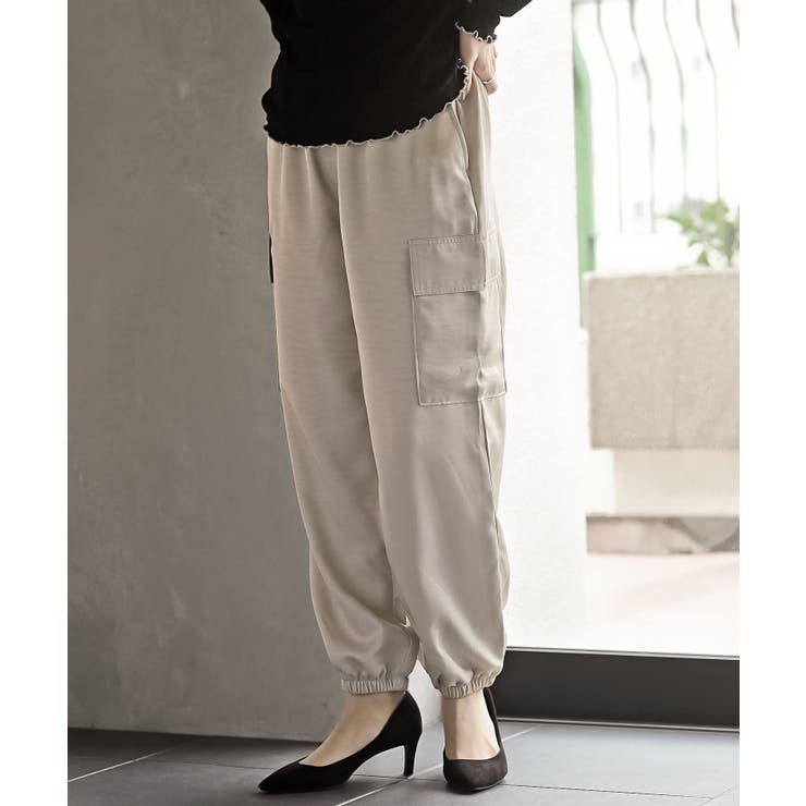 アイボリー | ヴィンテージツイルカーゴパンツ | rps