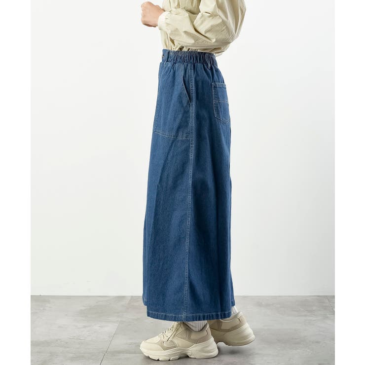 ストレッチデニムベイカースカート | rps | 詳細画像18 