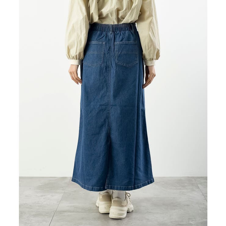 ストレッチデニムベイカースカート | rps | 詳細画像19 