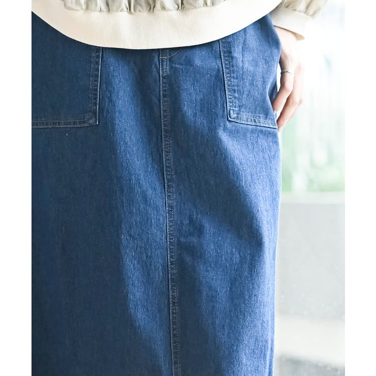 ストレッチデニムベイカースカート | rps | 詳細画像8 