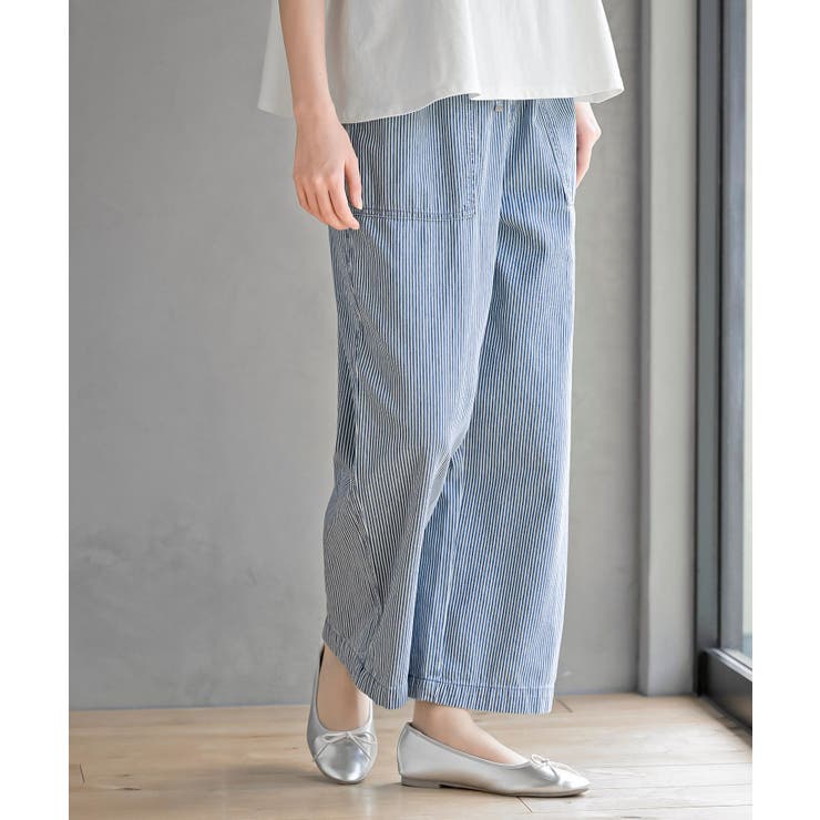 ブルー | ヒッコリーベイカーパンツ | rps