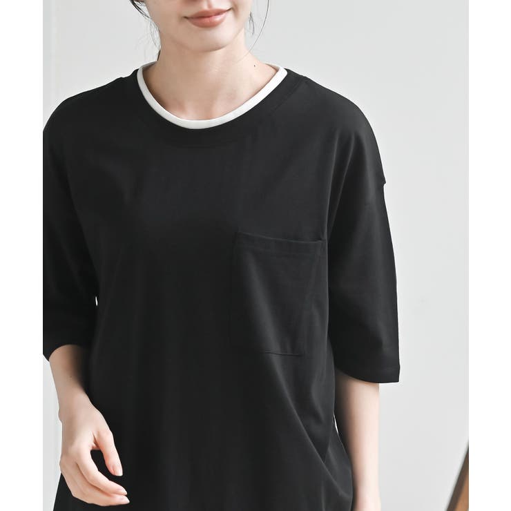 接触冷感ＵＳＡコットンフェイクレイヤーＴ | rps | 詳細画像14 