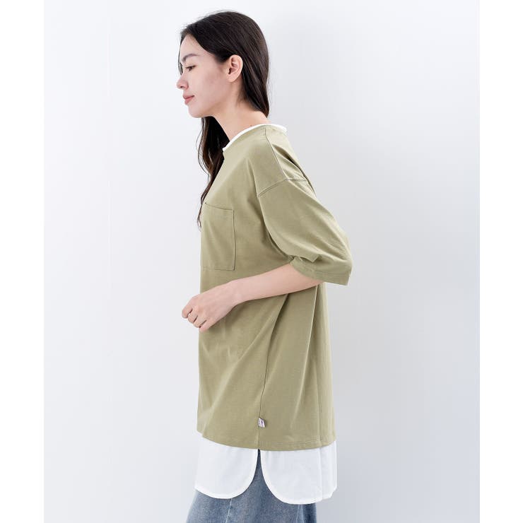 接触冷感ＵＳＡコットンフェイクレイヤーＴ | rps | 詳細画像42 