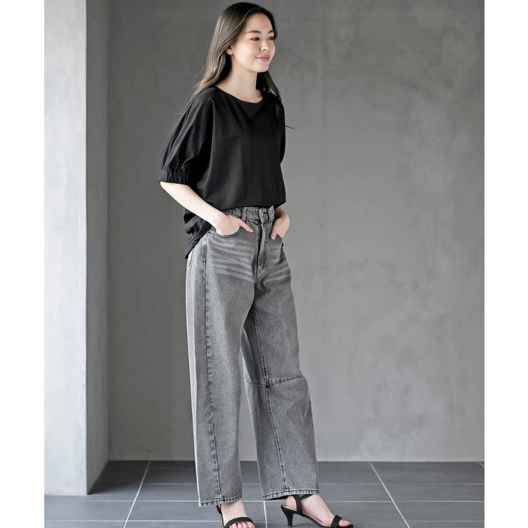 接触冷感袖ギャザードルマンＴ | rps | 詳細画像10 