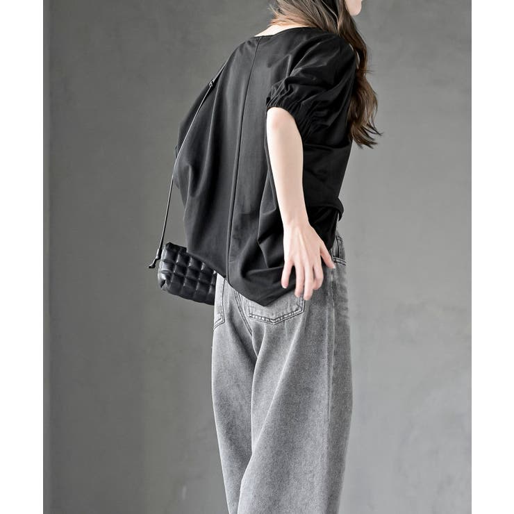 接触冷感袖ギャザードルマンＴ | rps | 詳細画像11 