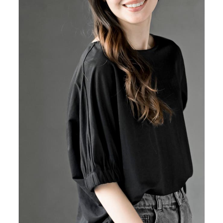 接触冷感袖ギャザードルマンＴ | rps | 詳細画像15 