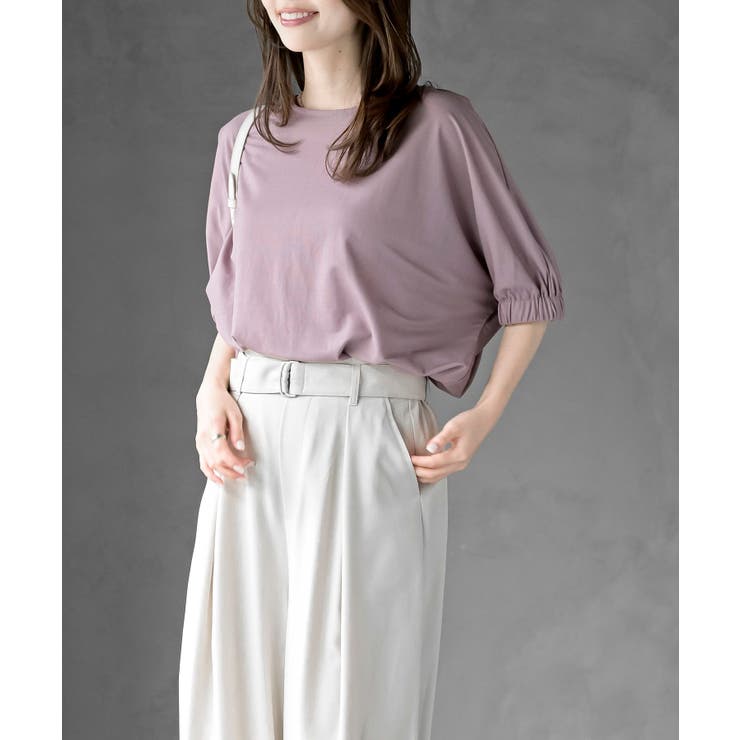 接触冷感袖ギャザードルマンＴ | rps | 詳細画像27 