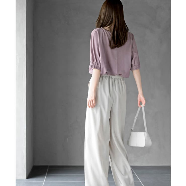 接触冷感袖ギャザードルマンＴ | rps | 詳細画像28 