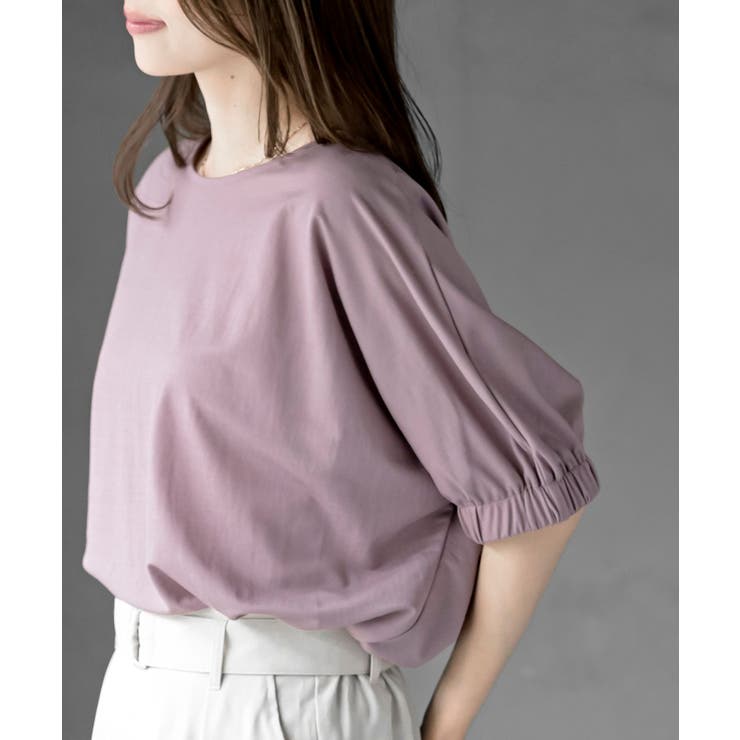 接触冷感袖ギャザードルマンＴ | rps | 詳細画像31 