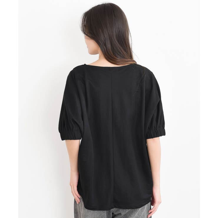 接触冷感袖ギャザードルマンＴ | rps | 詳細画像35 