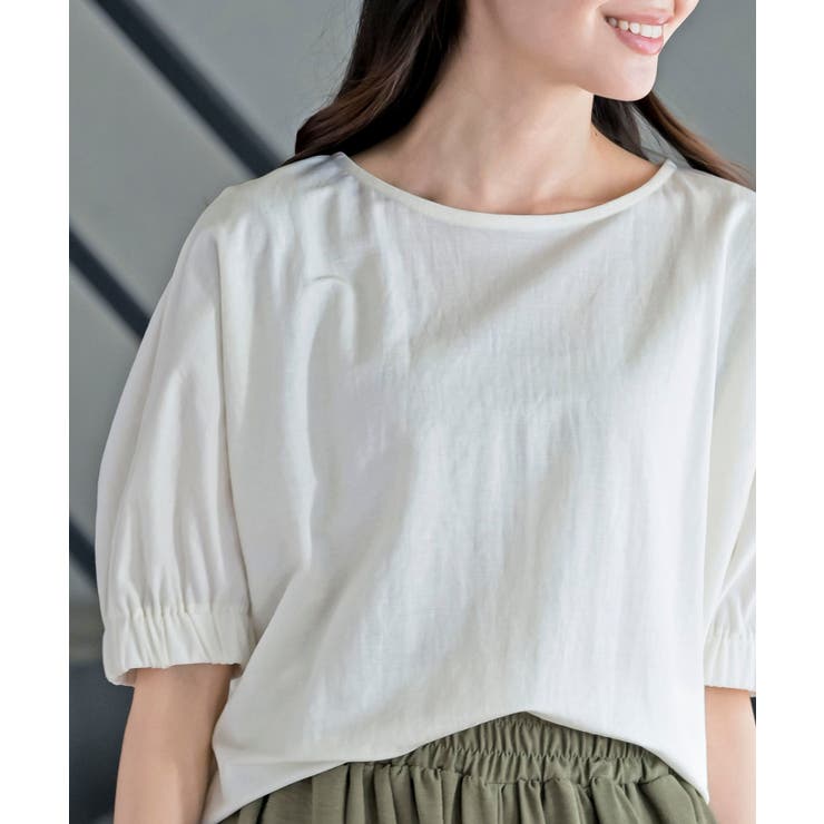 接触冷感袖ギャザードルマンＴ | rps | 詳細画像6 