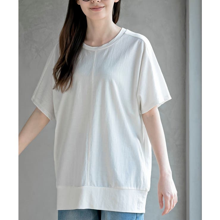 オフホワイト | 接触冷感センターシームＢＩＧＴ | rps