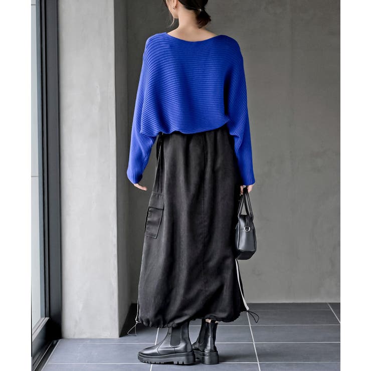 サイドライン入りカーゴスカート | rps | 詳細画像13 