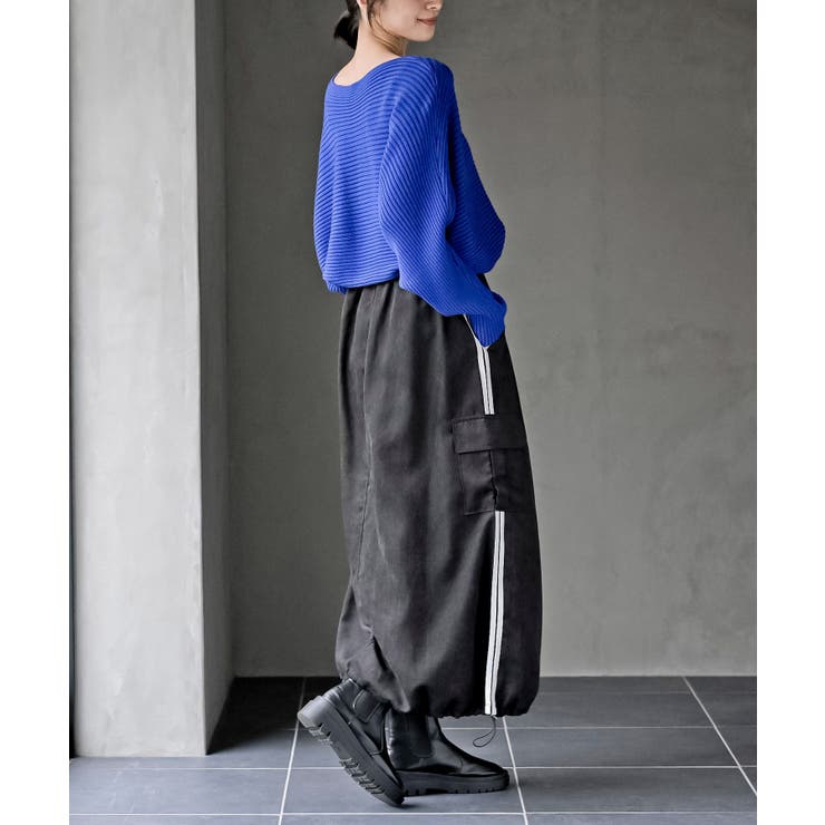 サイドライン入りカーゴスカート | rps | 詳細画像14 