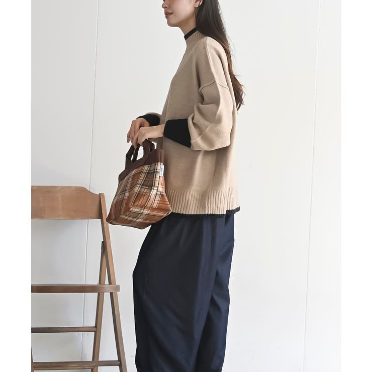起毛チェックミニトートＢＡＧ | rps | 詳細画像12 