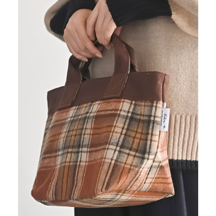 起毛チェックミニトートＢＡＧ | rps | 詳細画像14 