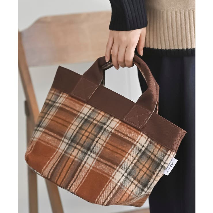 起毛チェックミニトートＢＡＧ | rps | 詳細画像16 