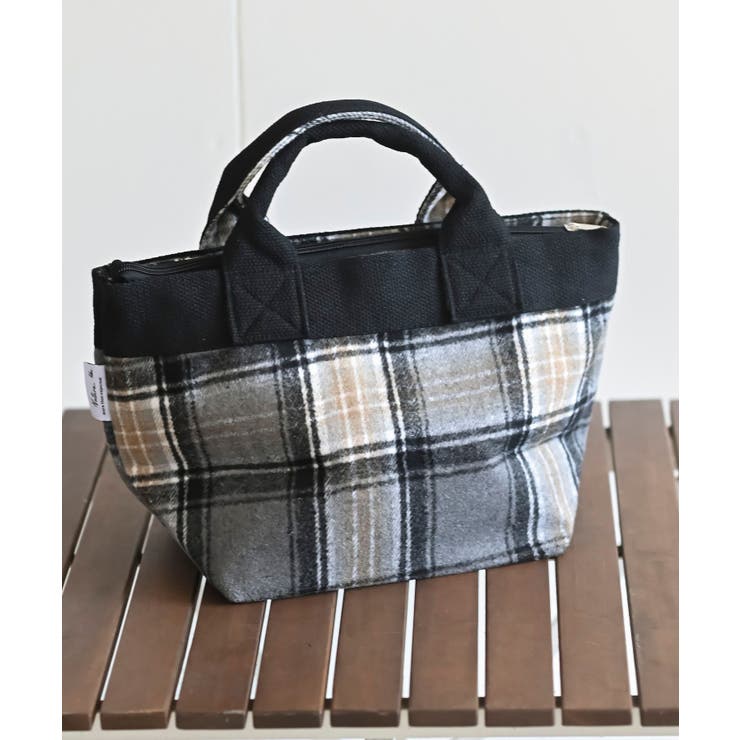 起毛チェックミニトートＢＡＧ | rps | 詳細画像18 