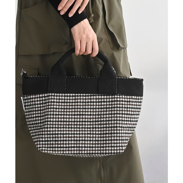 起毛チェックミニトートＢＡＧ | rps | 詳細画像3 