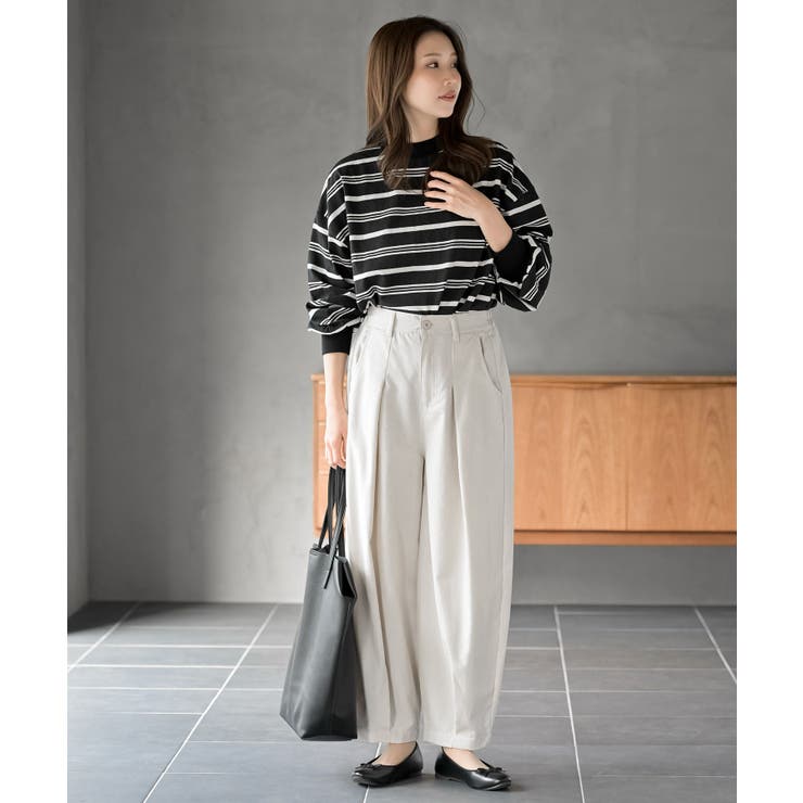 ボリュームスリーブリブハイネックロンＴ | rps | 詳細画像16 