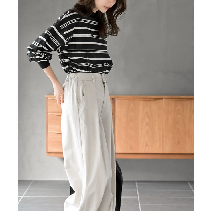 ボリュームスリーブリブハイネックロンＴ | rps | 詳細画像17 