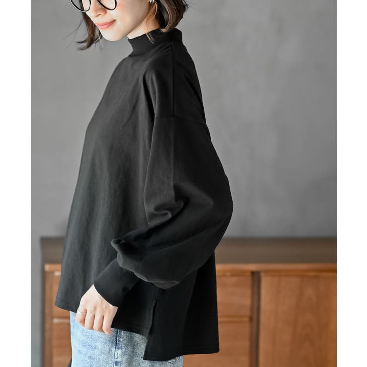 ボリュームスリーブリブハイネックロンＴ | rps | 詳細画像24 