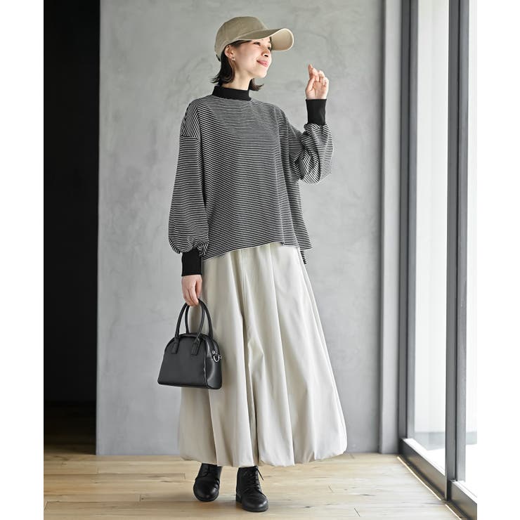 ボリュームスリーブリブハイネックロンＴ | rps | 詳細画像27 