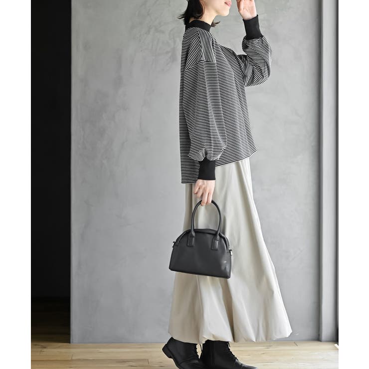 ボリュームスリーブリブハイネックロンＴ | rps | 詳細画像30 