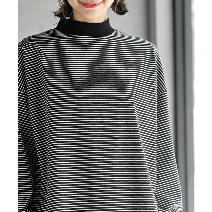 ボリュームスリーブリブハイネックロンＴ | rps | 詳細画像31 