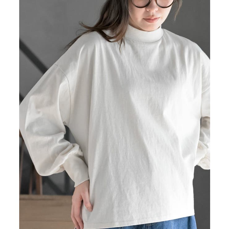 ボリュームスリーブリブハイネックロンＴ | rps | 詳細画像5 