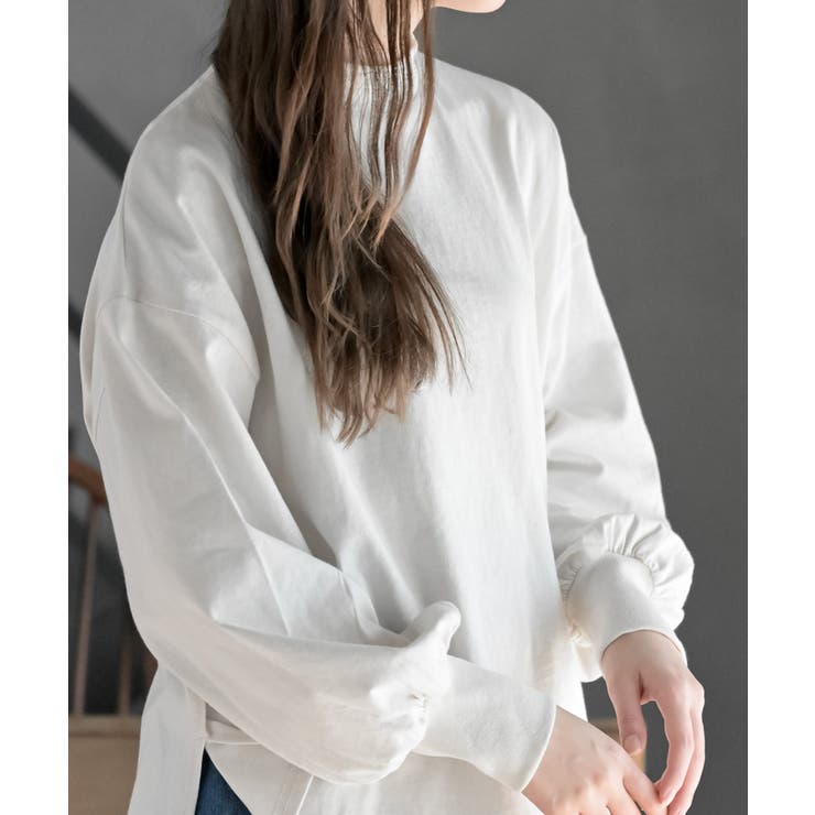 ボリュームスリーブリブハイネックロンＴ | rps | 詳細画像6 