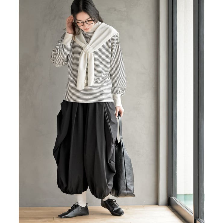 ボリュームスリーブリブハイネックロンＴ | rps | 詳細画像9 