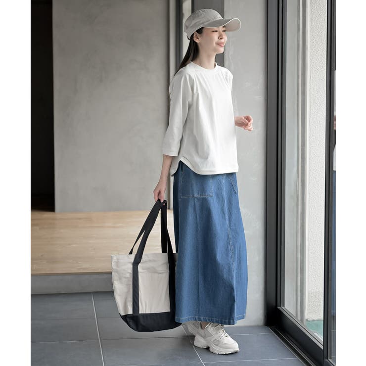 クルーネックラグランワイド７分袖Ｔ | rps | 詳細画像2 