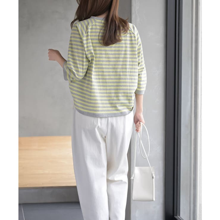 クルーネックラグランワイド７分袖Ｔ | rps | 詳細画像28 