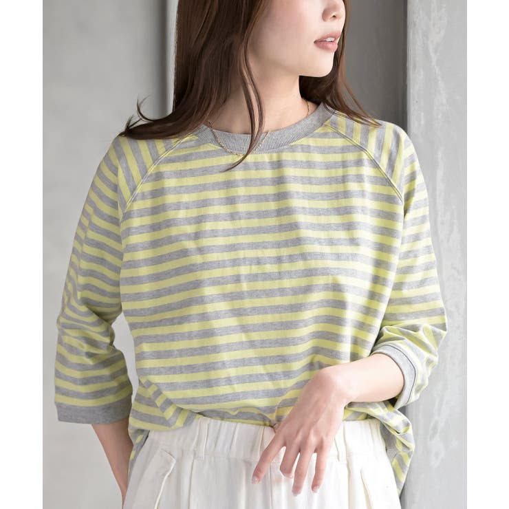 クルーネックラグランワイド７分袖Ｔ | rps | 詳細画像30 