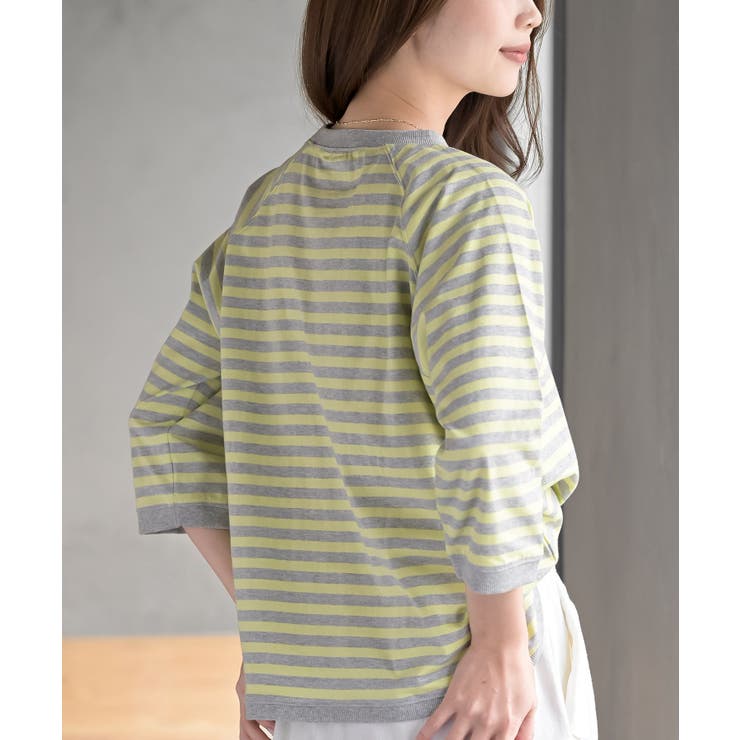 クルーネックラグランワイド７分袖Ｔ | rps | 詳細画像32 