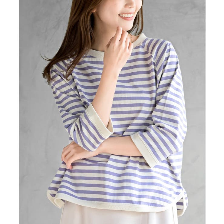 クルーネックラグランワイド７分袖Ｔ | rps | 詳細画像38 