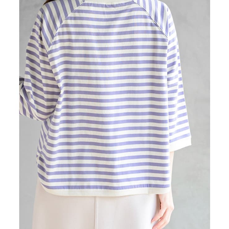 クルーネックラグランワイド７分袖Ｔ | rps | 詳細画像40 