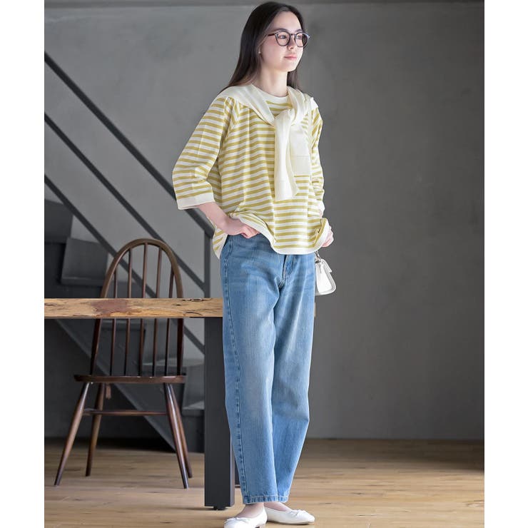 クルーネックラグランワイド７分袖Ｔ | rps | 詳細画像42 